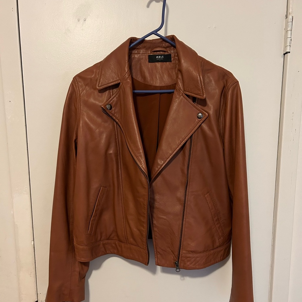 Able Maha Whiskey Leather Jacket